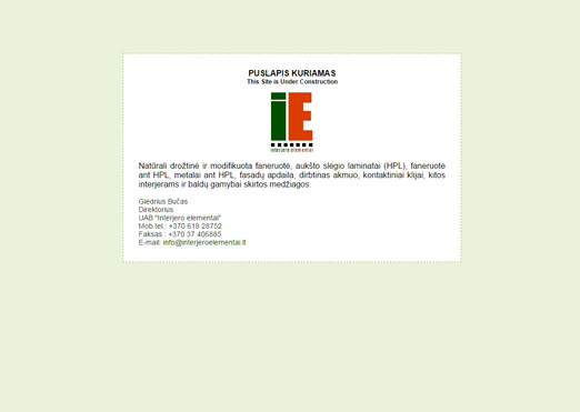 Website 223.lt/interjeroelementai